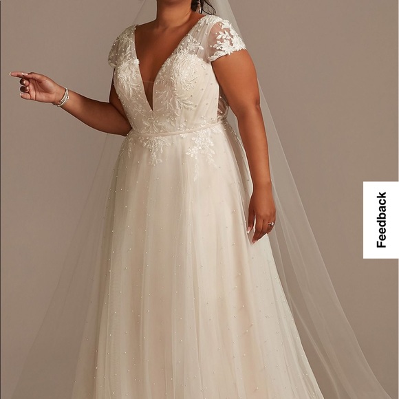 David’s bridal wedding dress - Picture 2 of 4